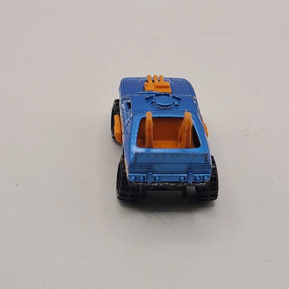 1988 Hot Wheels Sting Rod Blue and Orange No Gun VGUC C128B - Picture 4 of 5